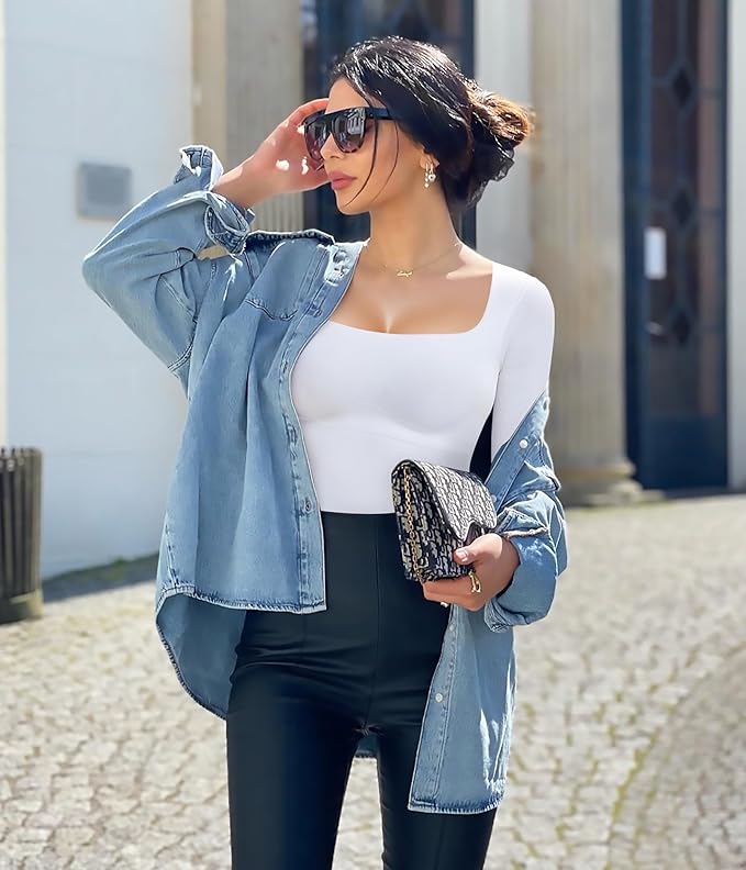 Long Sleeve Tummy Tuck Shirt