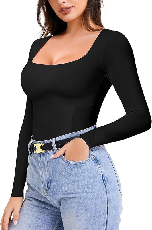Long Sleeve Tummy Tuck Shirt