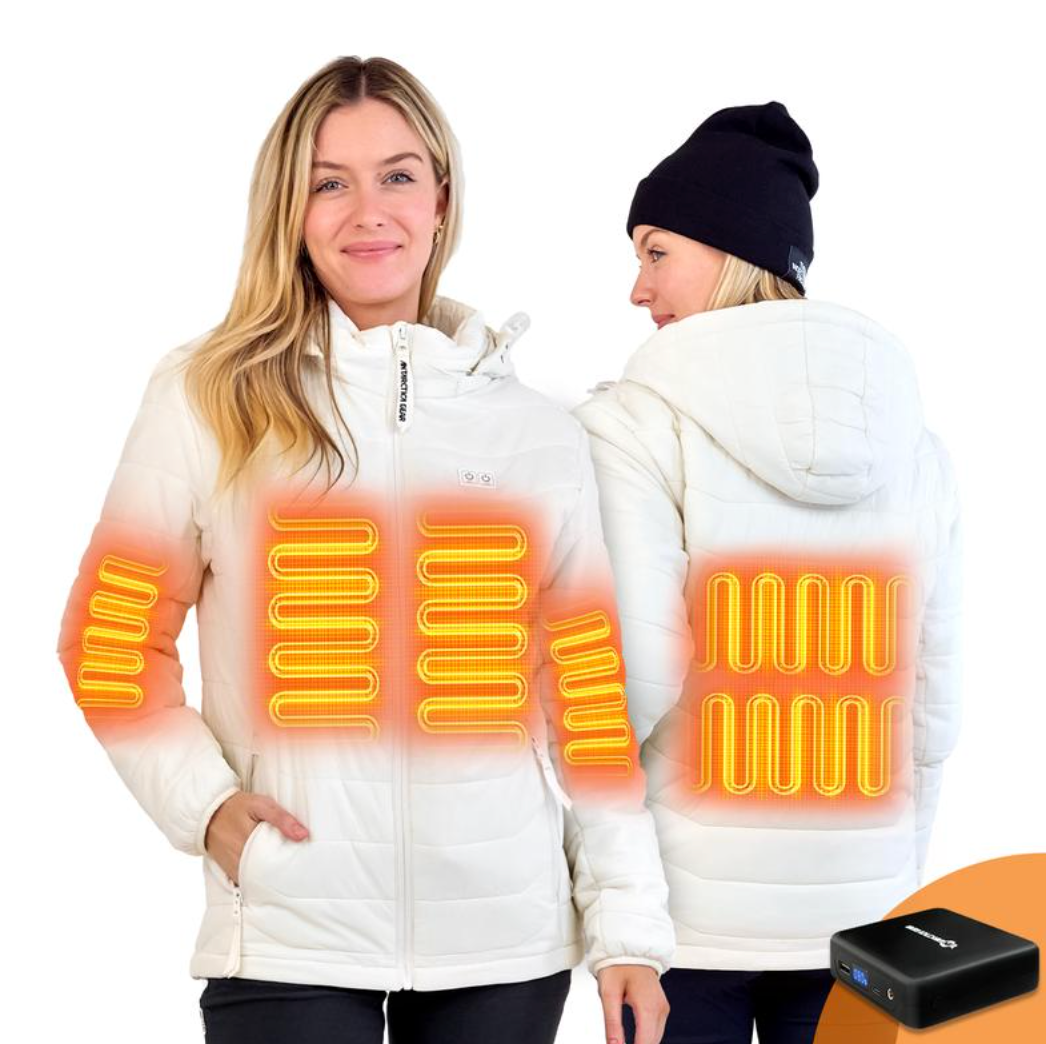 Heated Jacket Lightweight - White