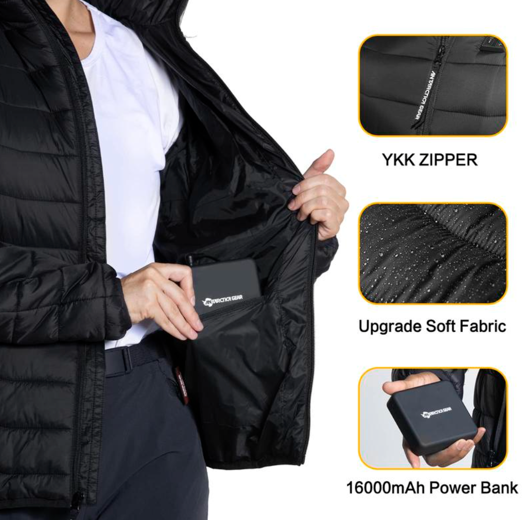 Heated Jacket Lightweight - White