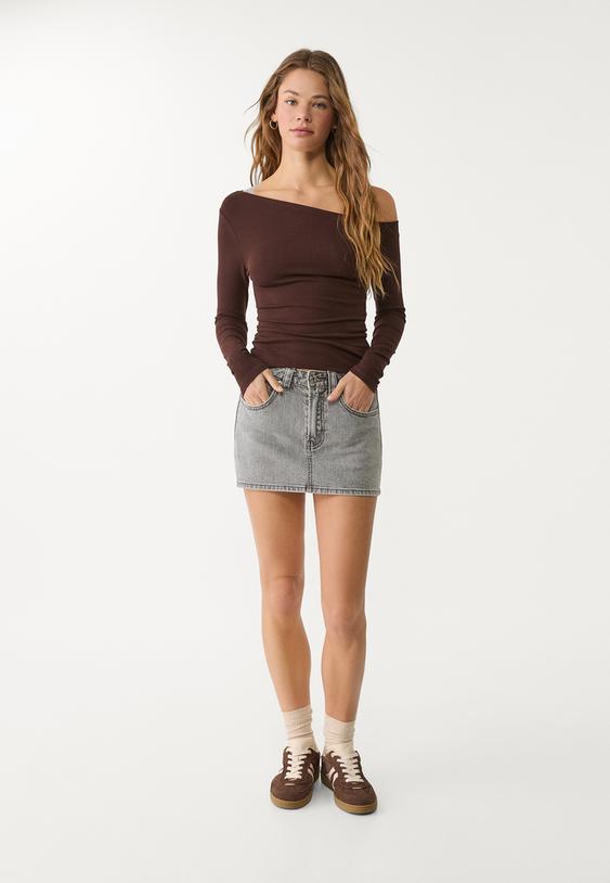 AMELIA DENIM SKORT
