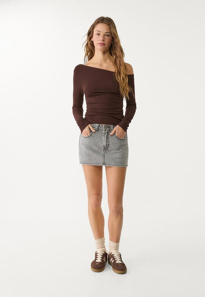 AMELIA DENIM SKORT