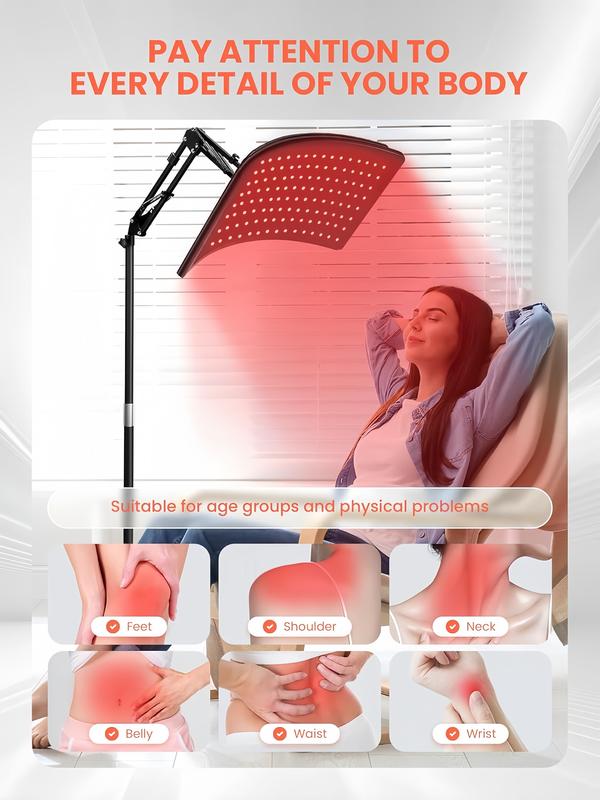 Red Light Therapy for Face and Body 660nm - 850nm