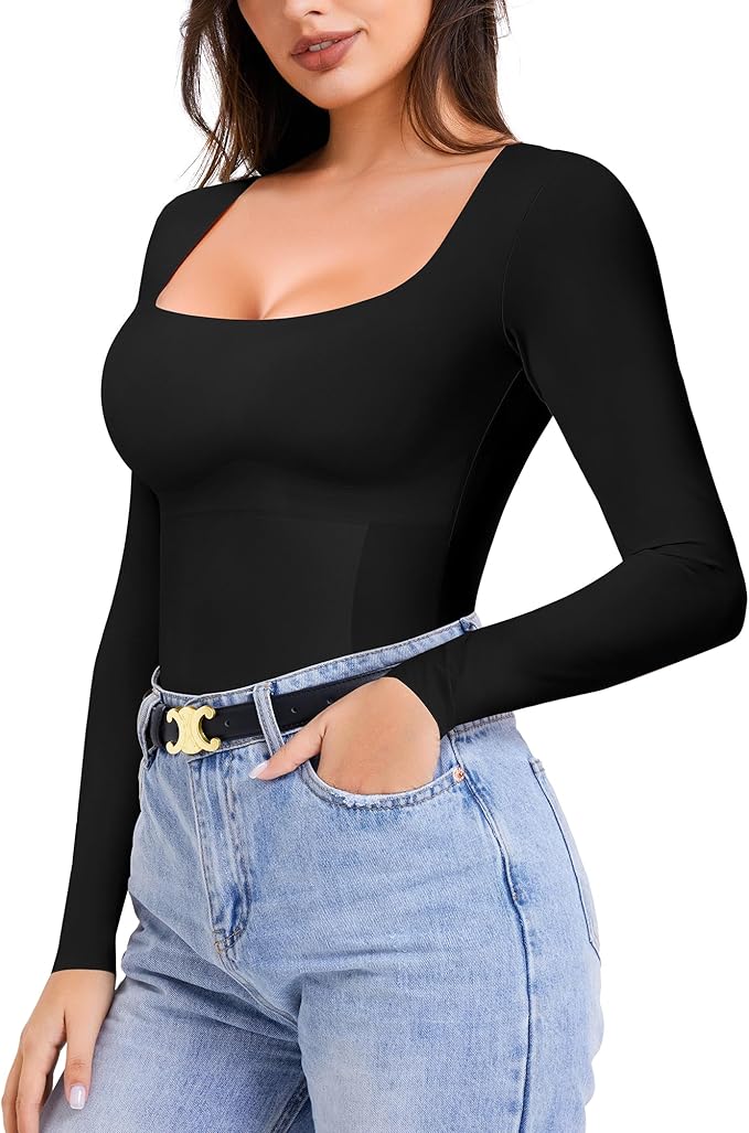 Long Sleeve Tummy Tuck Shirt