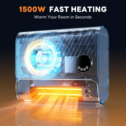 Smart Wall Heater, 1500W Fast Heating
