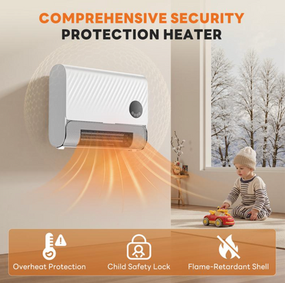 Smart Wall Heater, 1500W Fast Heating